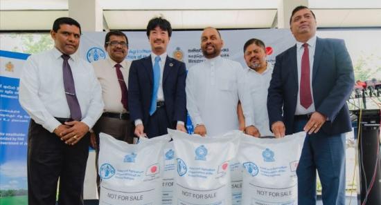 FAO Delivers 8,360 MT of Japan-funded Fertilizer